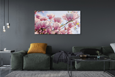 Quadro di vetro Magnolia