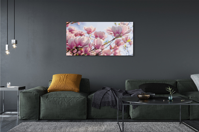 Quadro di vetro Magnolia