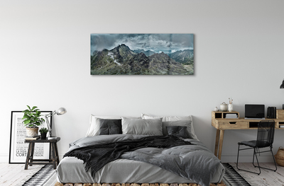 Quadro su vetro Montagne di roccia