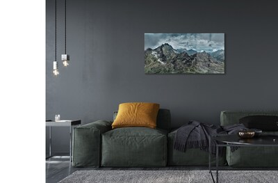 Quadro su vetro Montagne di roccia