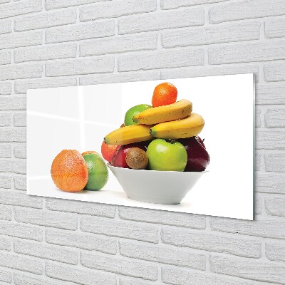 Quadro in vetro Frutta in una ciotola