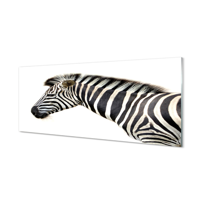 Quadro di vetro Zebra