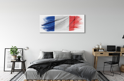 Quadro su vetro Bandiera della francia