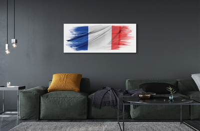 Quadro su vetro Bandiera della francia