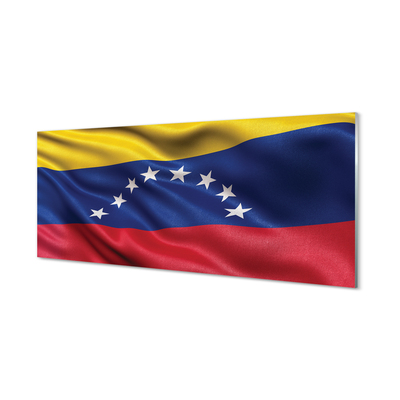 Quadro in vetro Bandiera del venezuela