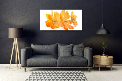 Quadro in vetro Pianta di fiori d'arancio