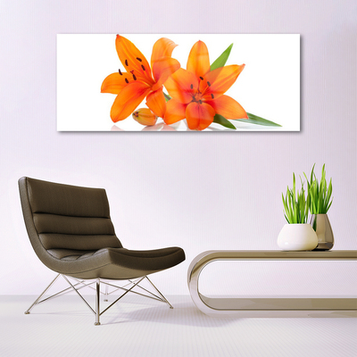 Quadro in vetro Pianta di fiori d'arancio