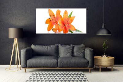 Quadro in vetro Pianta di fiori d'arancio