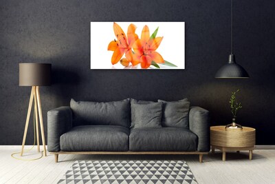 Quadro in vetro Pianta di fiori d'arancio