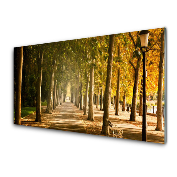 Quadro in vetro Park Avenue Landscape