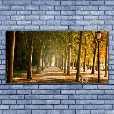 Quadro in vetro Park Avenue Landscape