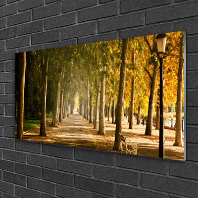 Quadro in vetro Park Avenue Landscape