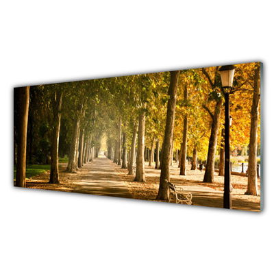 Quadro in vetro Park Avenue Landscape