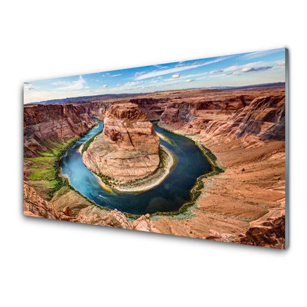 Quadro di vetro Paesaggio del Grand Canyon