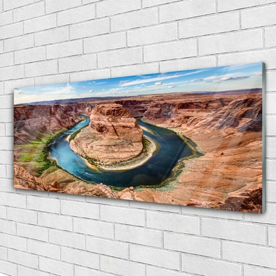 Quadro di vetro Paesaggio del Grand Canyon