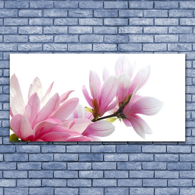 Quadro in vetro Fiore di magnolia