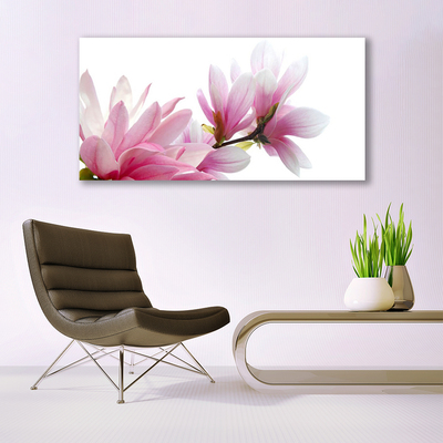 Quadro in vetro Fiore di magnolia