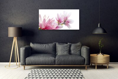 Quadro in vetro Fiore di magnolia