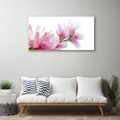 Quadro in vetro Fiore di magnolia