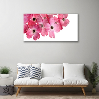 Quadro di vetro Fiori da parete