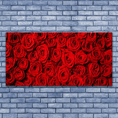 Quadro in vetro Rose per il muro