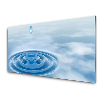 Quadro di vetro Arte dell'acqua