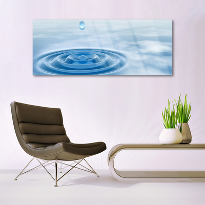 Quadro di vetro Arte dell'acqua