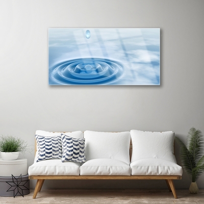 Quadro di vetro Arte dell'acqua