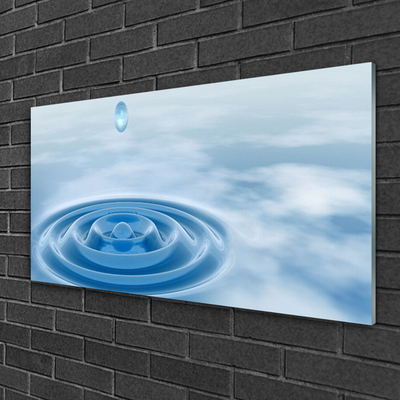 Quadro di vetro Arte dell'acqua