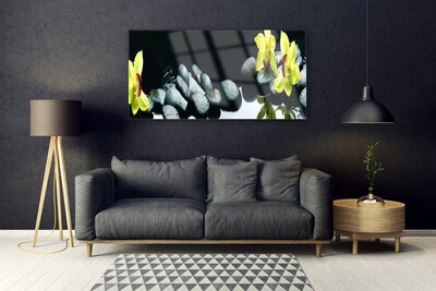 Quadro di vetro Fiore di orchidea