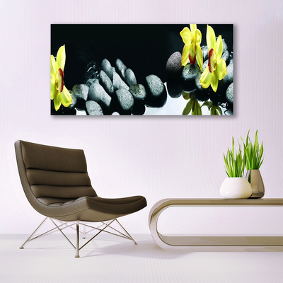 Quadro di vetro Fiore di orchidea