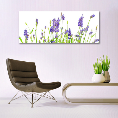 Quadro su vetro Fiori da parete