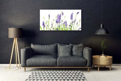 Quadro su vetro Fiori da parete