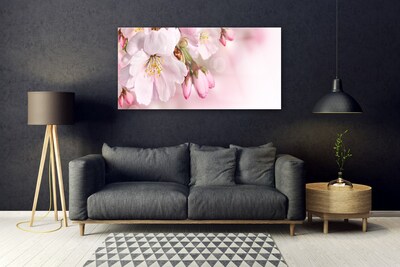 Quadro di vetro Fiori da parete