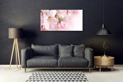 Quadro di vetro Fiori da parete