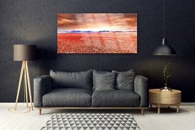 Quadro di vetro Sabbia per paesaggi del deserto