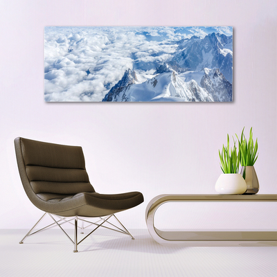 Quadro di vetro Paesaggio montano