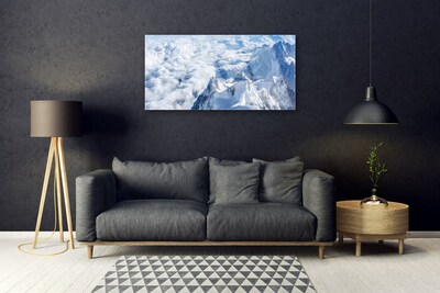 Quadro di vetro Paesaggio montano