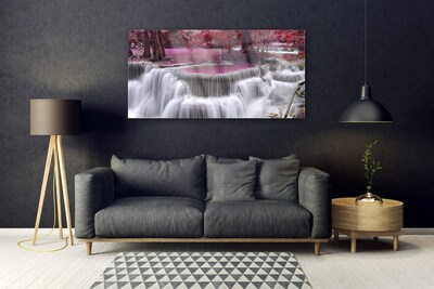 Quadro in vetro Cascata Albero Natura