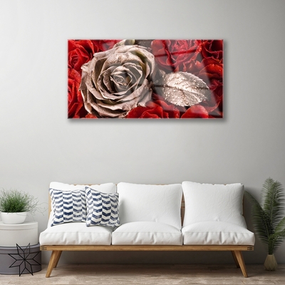 Quadro su vetro Fiori di rose