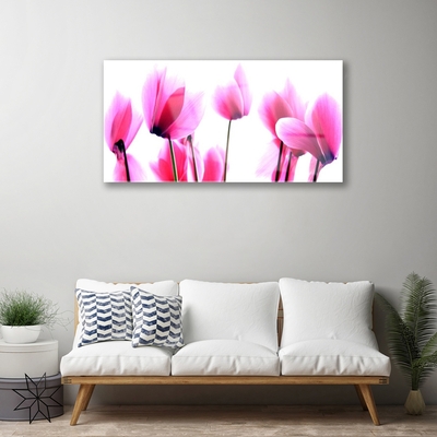 Quadro in vetro Pianta di fiori