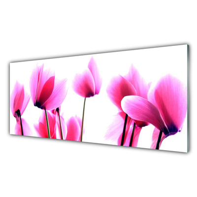 Quadro in vetro Pianta di fiori