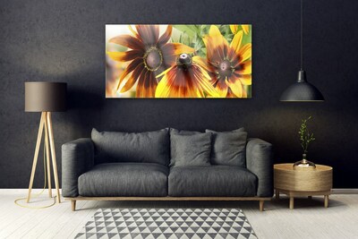 Quadro in vetro Pianta di fiori