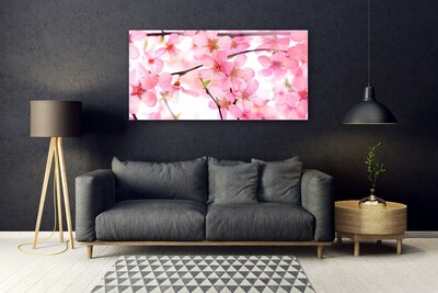 Quadro in vetro Pianta di fiori