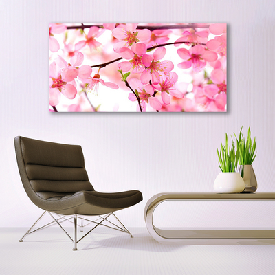 Quadro in vetro Pianta di fiori