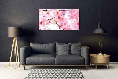 Quadro in vetro Pianta di fiori