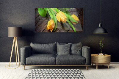 Quadro su vetro Fiori di tulipani