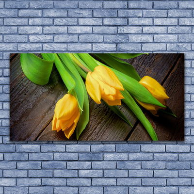 Quadro su vetro Fiori di tulipani