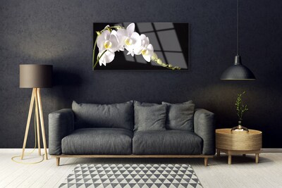 Quadro vetro Pianta di fiori