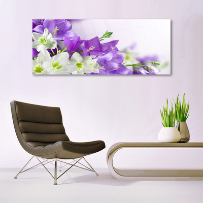 Quadro in vetro Pianta di fiori